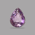 Pear Shape in Purple Sapphire Gemstone 0.66 Carats & 6.2 x 4.7 mm Size