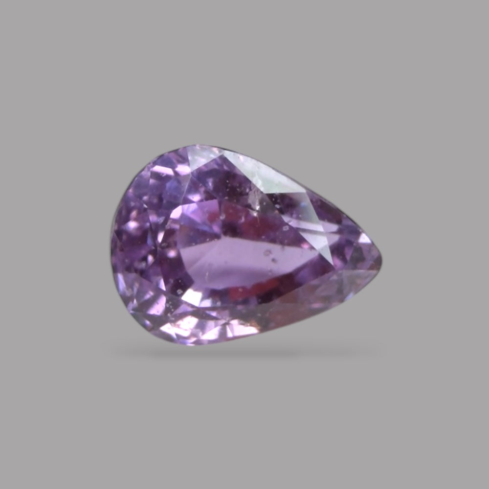 Pear Shape in Purple Sapphire Gemstone 1.03 Carats & 6.8 x 5 mm Size