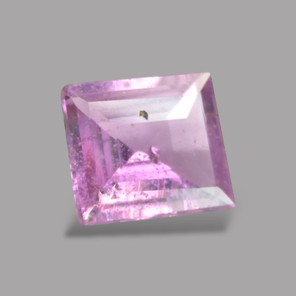 Emerald Cut Shape in Pink Sapphire Gemstone 0.48 Carats & 5.1 x 4.6 mm Size