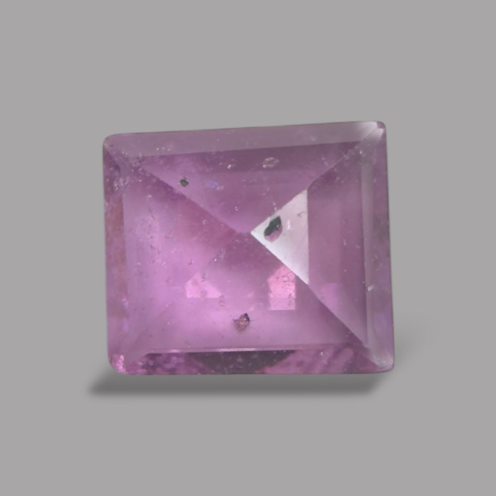 Emerald Cut Shape in Pink Sapphire Gemstone 0.48 Carats & 5.1 x 4.6 mm Size