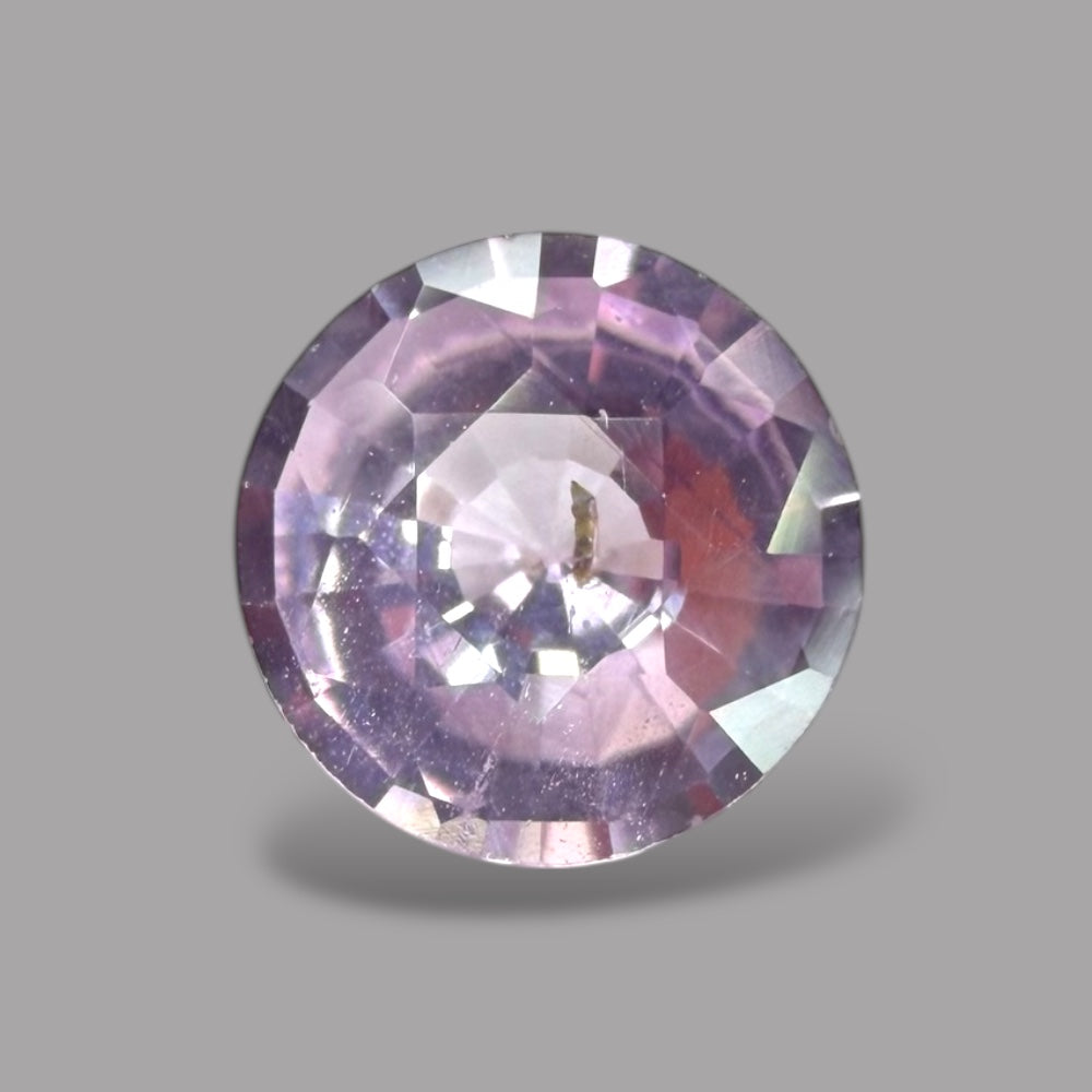 Round Cut Shape in Pink Sapphire Gemstone 0.51 Carats & 5.2 mm Size