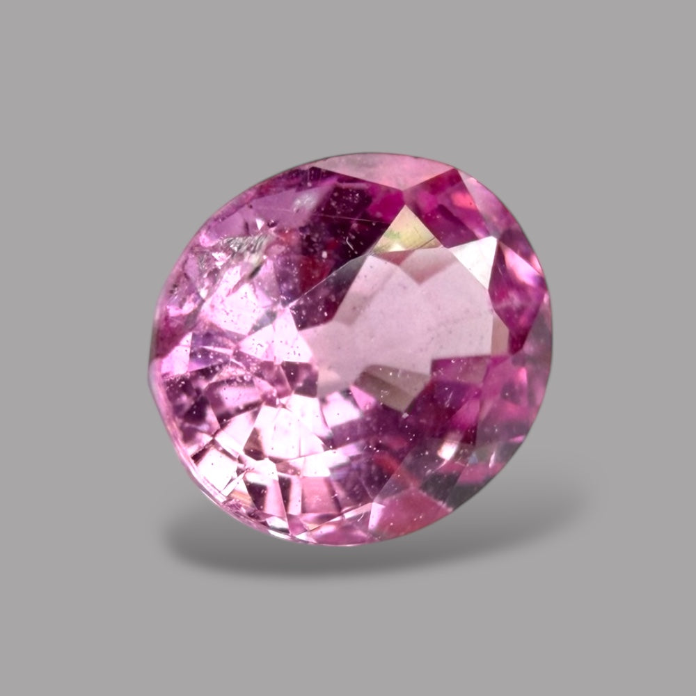 Oval Shape in Pink Sapphire Gemstone 0.97 Carats & 6.1 x 5.1 x 3.7 mm Size