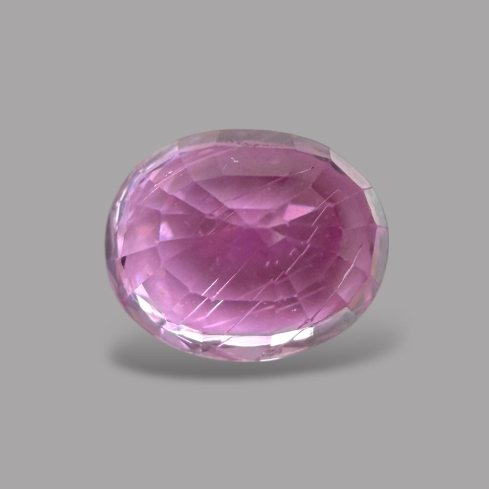 Oval Shape in Pink Sapphire Gemstone 0.93 Carats & 6 x 4.1 mm Size