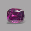 Cushion Cut Shape in Purple Sapphire Gemstone 0.77 Carats & 5.3 x 4.4 mm Size