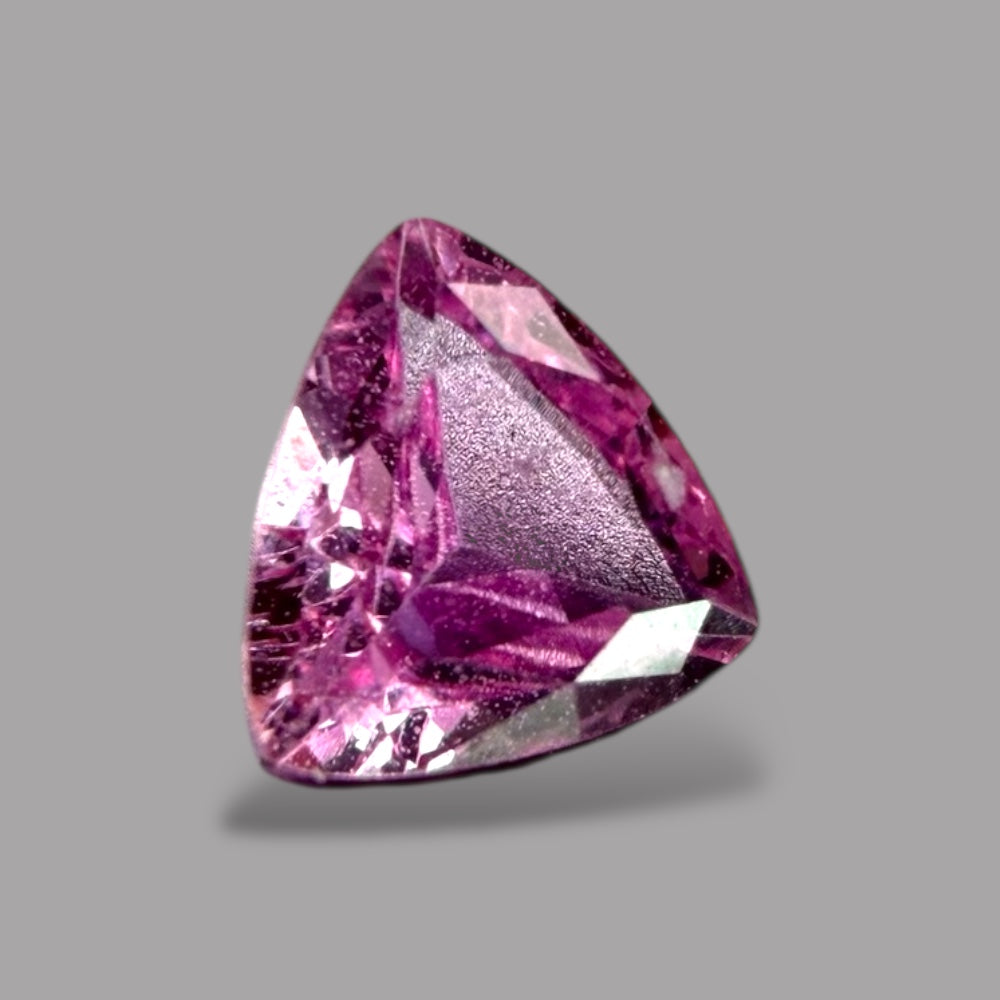 Pink Sapphire Natural Stone Trilliant Cut 0.35 Carats 4.8 mm
