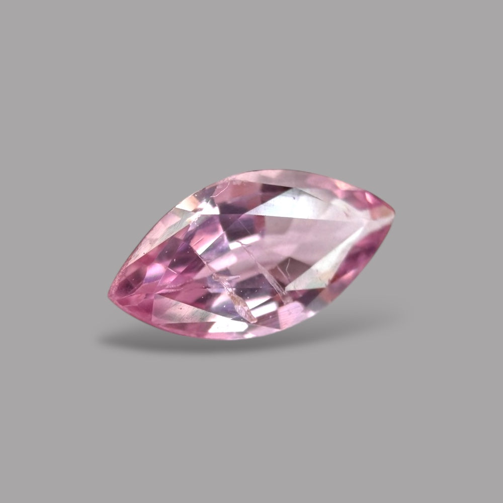 Pink Sapphire Natural Stone Marquise Cut 0.42 Carats 6.9 x 3.4 mm