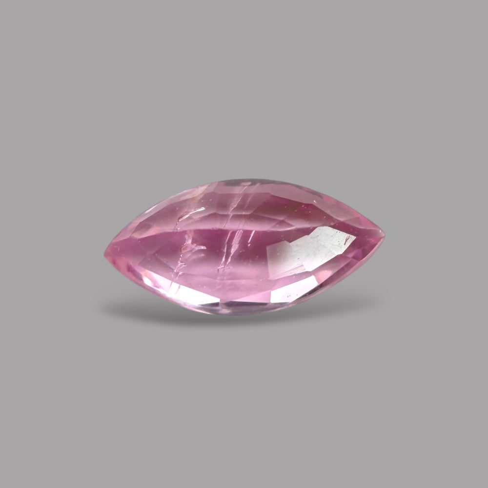 Pink Sapphire Natural Stone Marquise Cut 0.42 Carats 6.9 x 3.4 mm