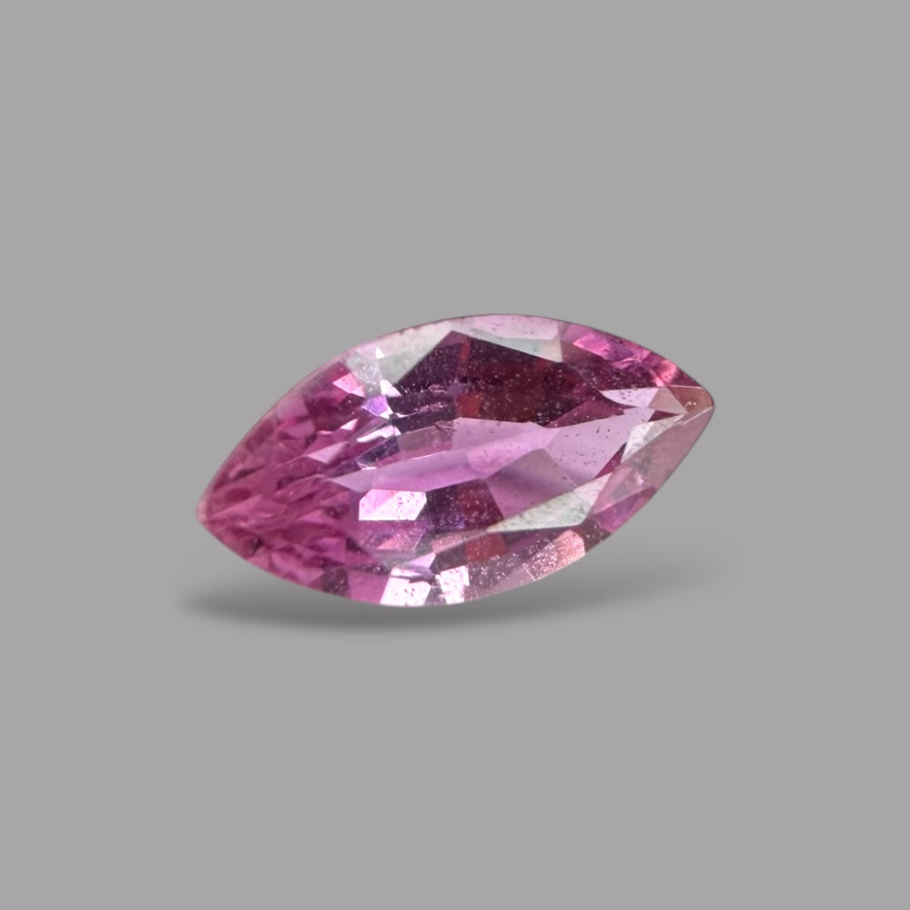 Pink Sapphire Natural Stone Marquise Cut 0.46 Carats 6.9 x 3.5 mm