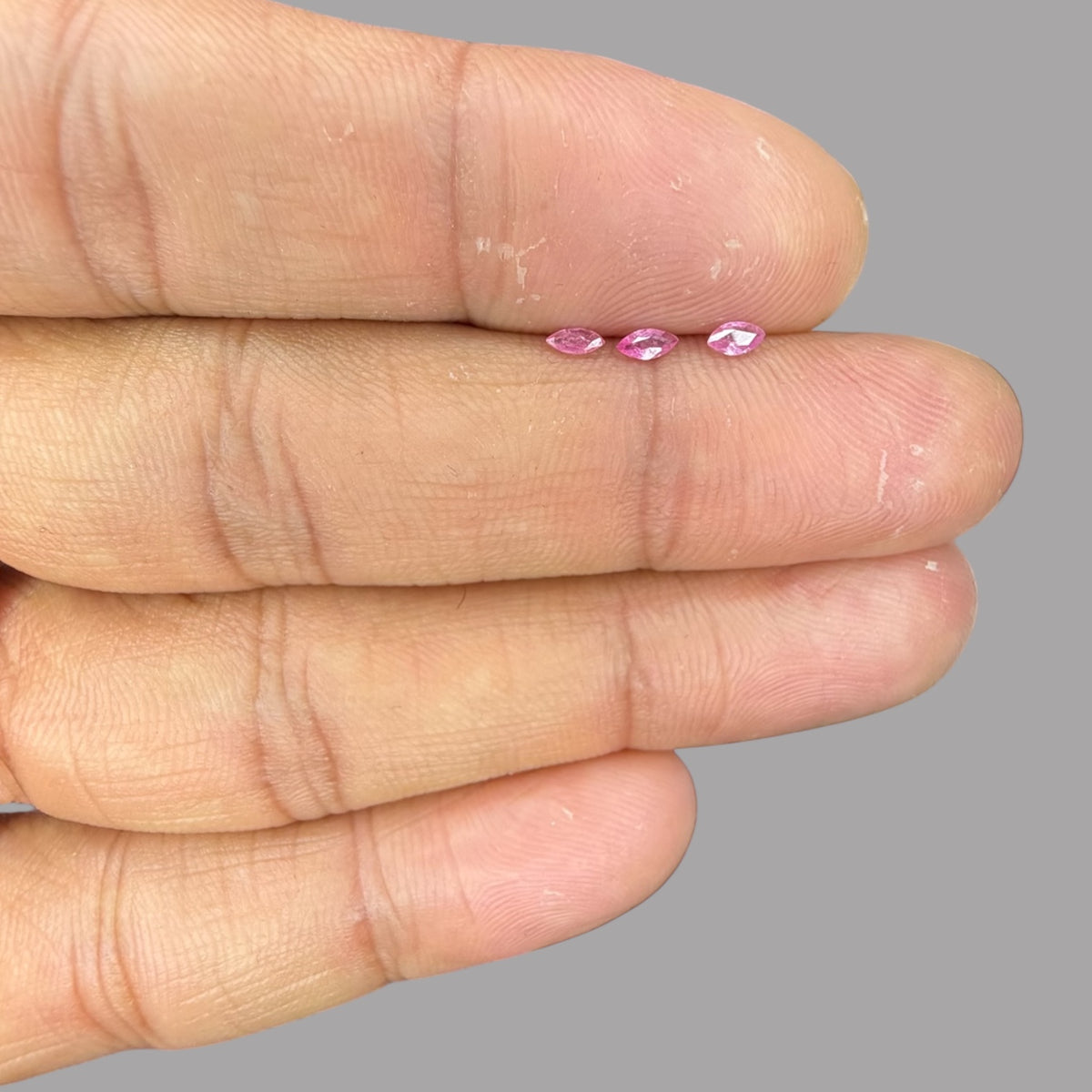 Pink Sapphire Natural Stone Marquise Cut Carats 3.5 x 2 mm in (Total 4.30 Carats)