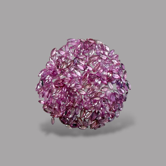 Natural Pink Sapphire Stone From 1mm - 7mm Size Price Per Carats (Total 25.50 Carats)