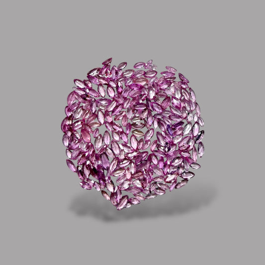 Natural Pink Sapphire Stone From 1mm - 7mm Size Price Per Carats (Total 23.32 Carats)