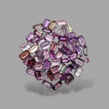 Natural Pink Sapphire Stone From 5 x 3 mm Size Price Per Carats (Total 22 Carats)