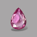 Pear Shape in Pink Sapphire Gemstone 0.96 Carats & 7.2 x 5.2 mm Size