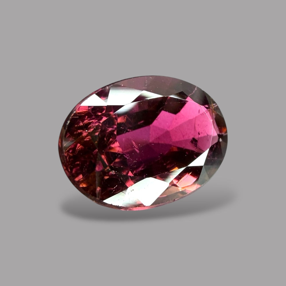 Natural Rubellite Tourmaline  - Oval 7.53 Carats Gemstone