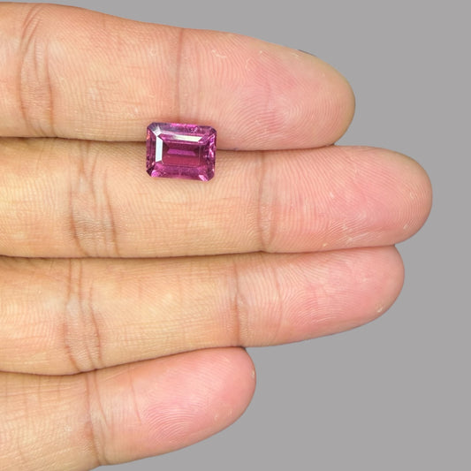 Buy Genuine Natural Rubellite Tourmaline Gemstone 3.11 Carats