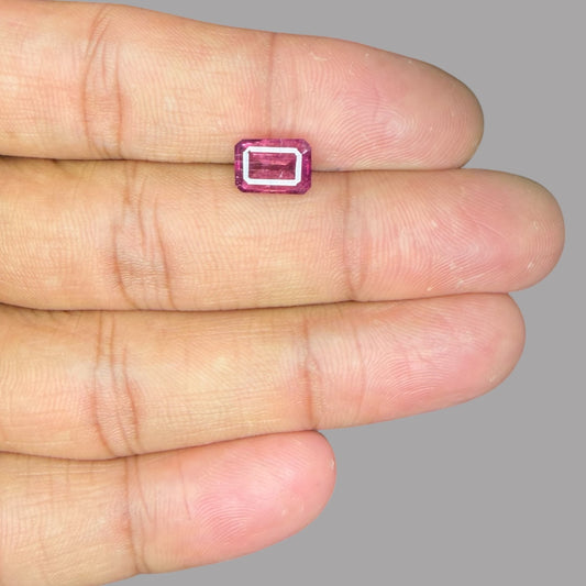 Natural Rubellite Tourmaline 2.26 Carats Gemstone