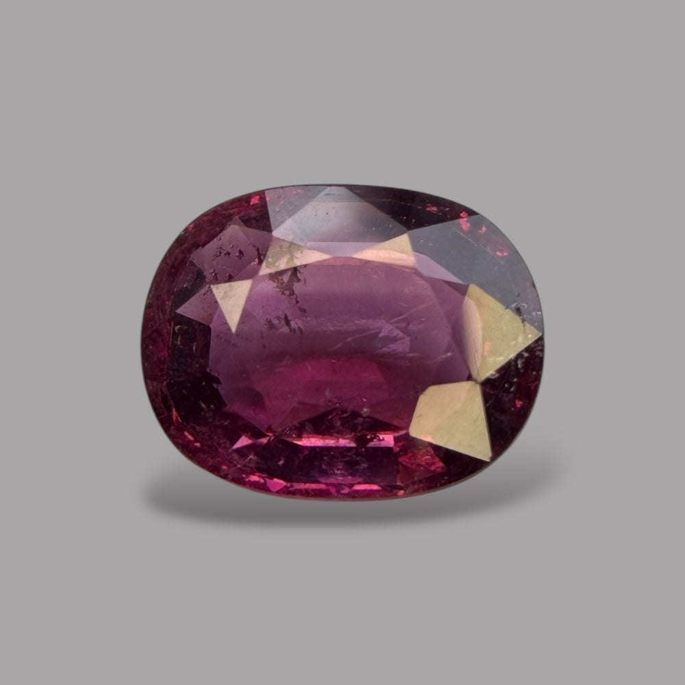 Natural Rubellite Tourmaline  - Oval 3.39 Carats Gemstone