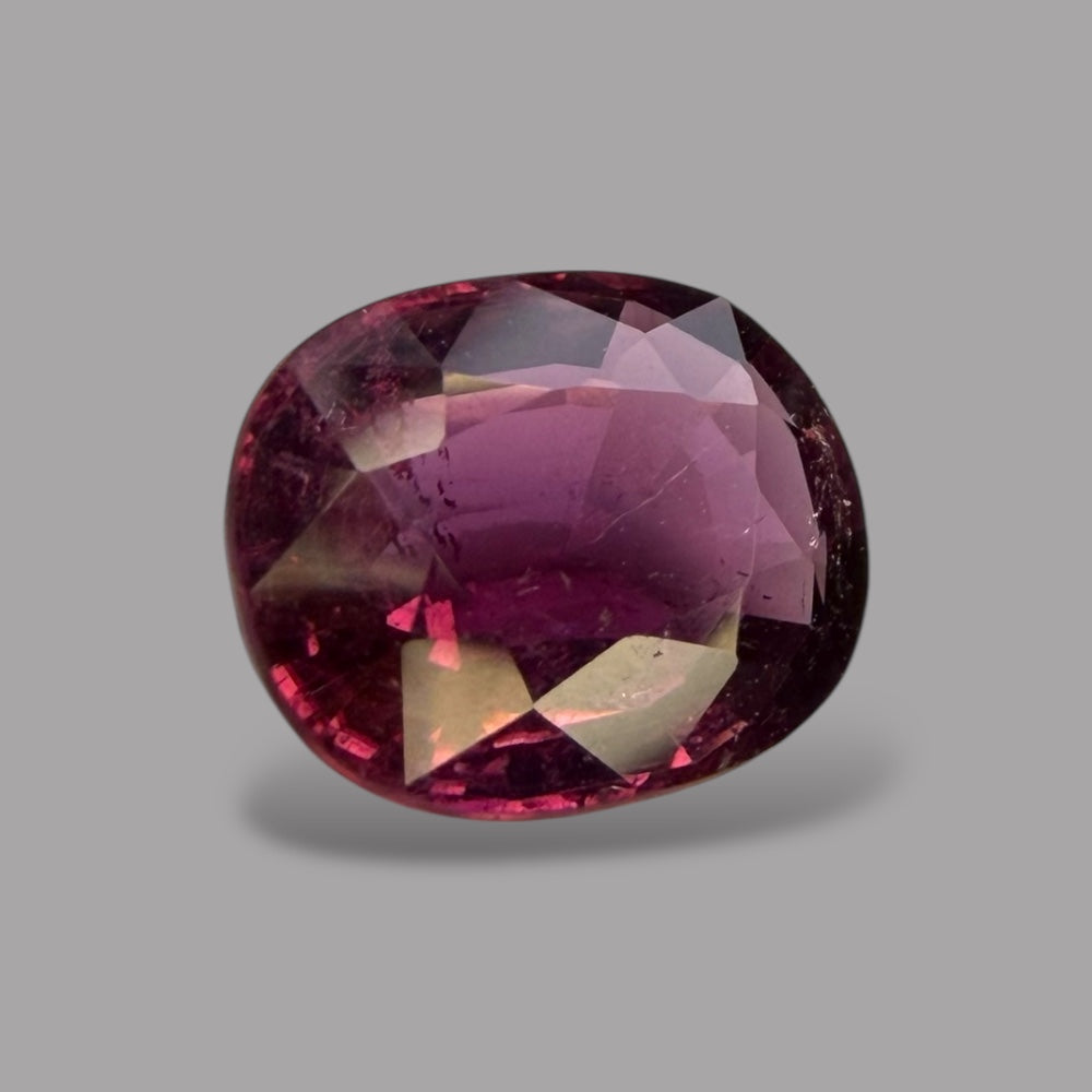 Natural Rubellite Tourmaline  - Oval 3.39 Carats Gemstone