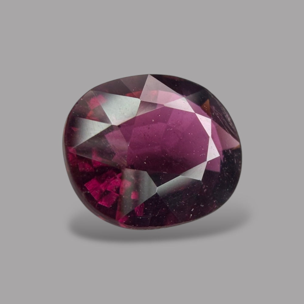 Natural Rubellite Tourmaline  - Oval 1.62 Carats Gemstone