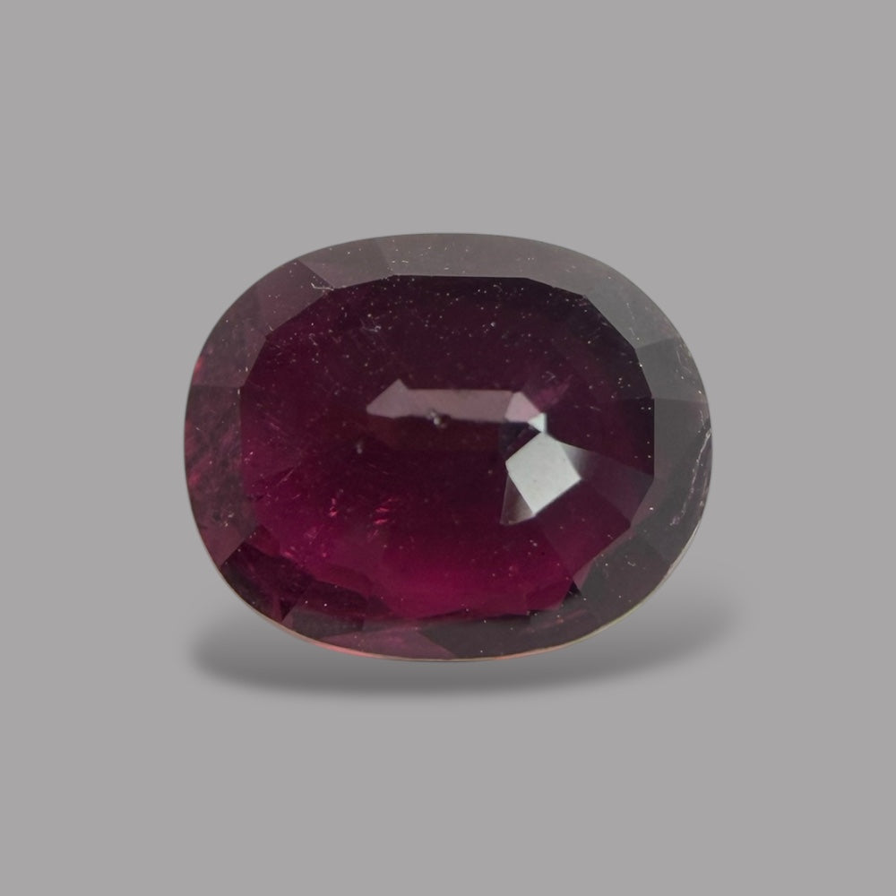 Natural Rubellite Tourmaline  - Oval 1.62 Carats Gemstone