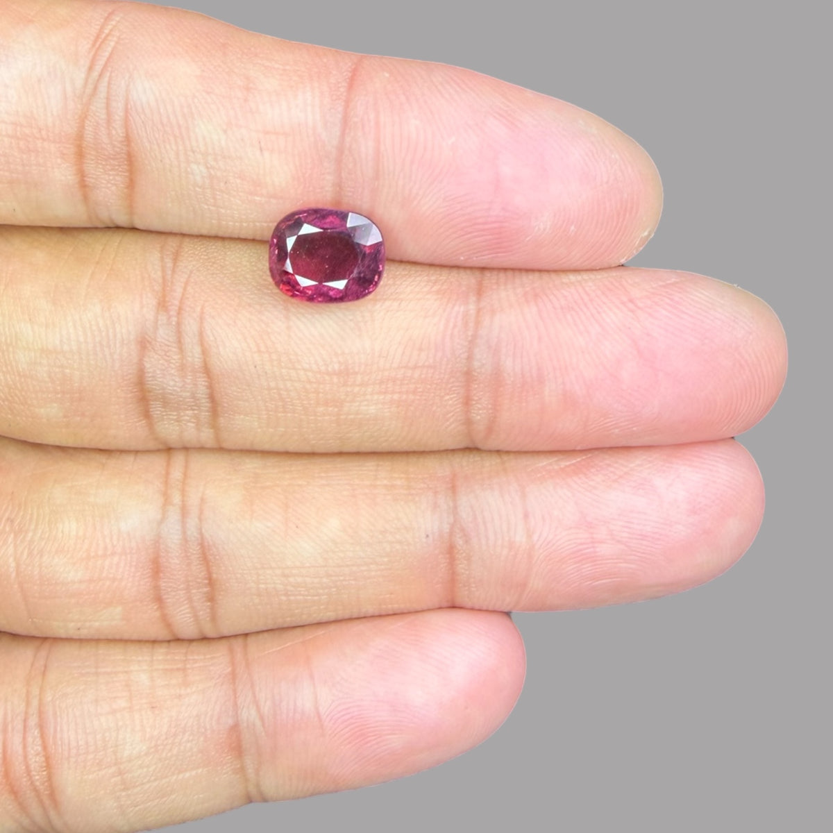 Natural Rubellite Tourmaline Gemstone 2.80 Carats