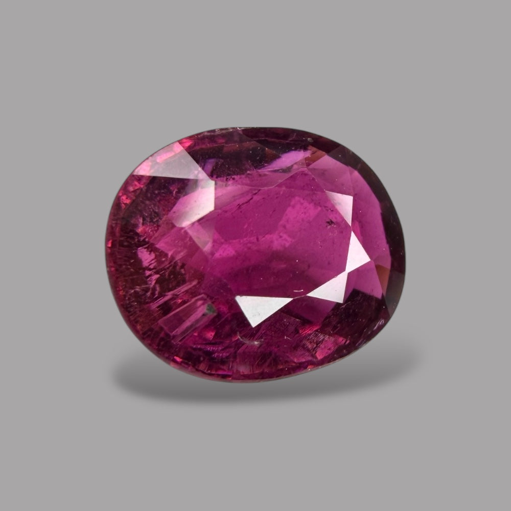 Natural Rubellite Tourmaline  - Oval 2.53 Carats Gemstone