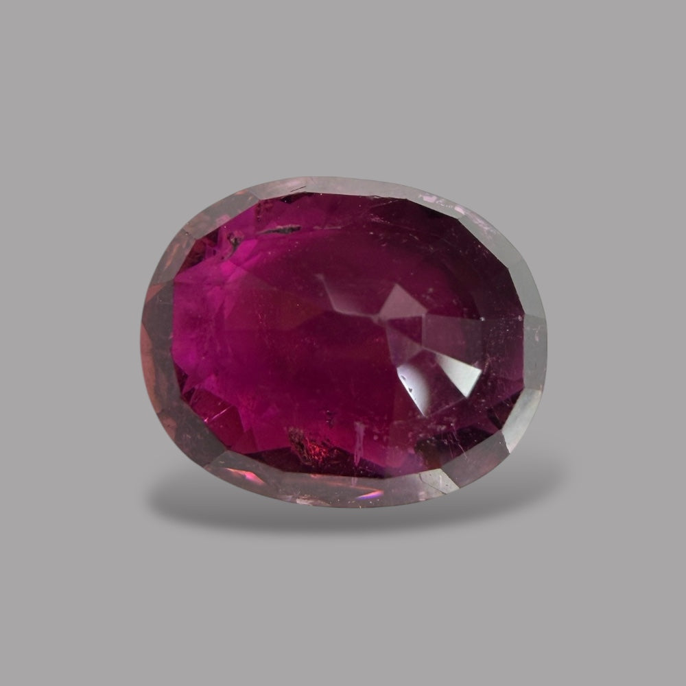 Natural Rubellite Tourmaline  - Oval 2.53 Carats Gemstone