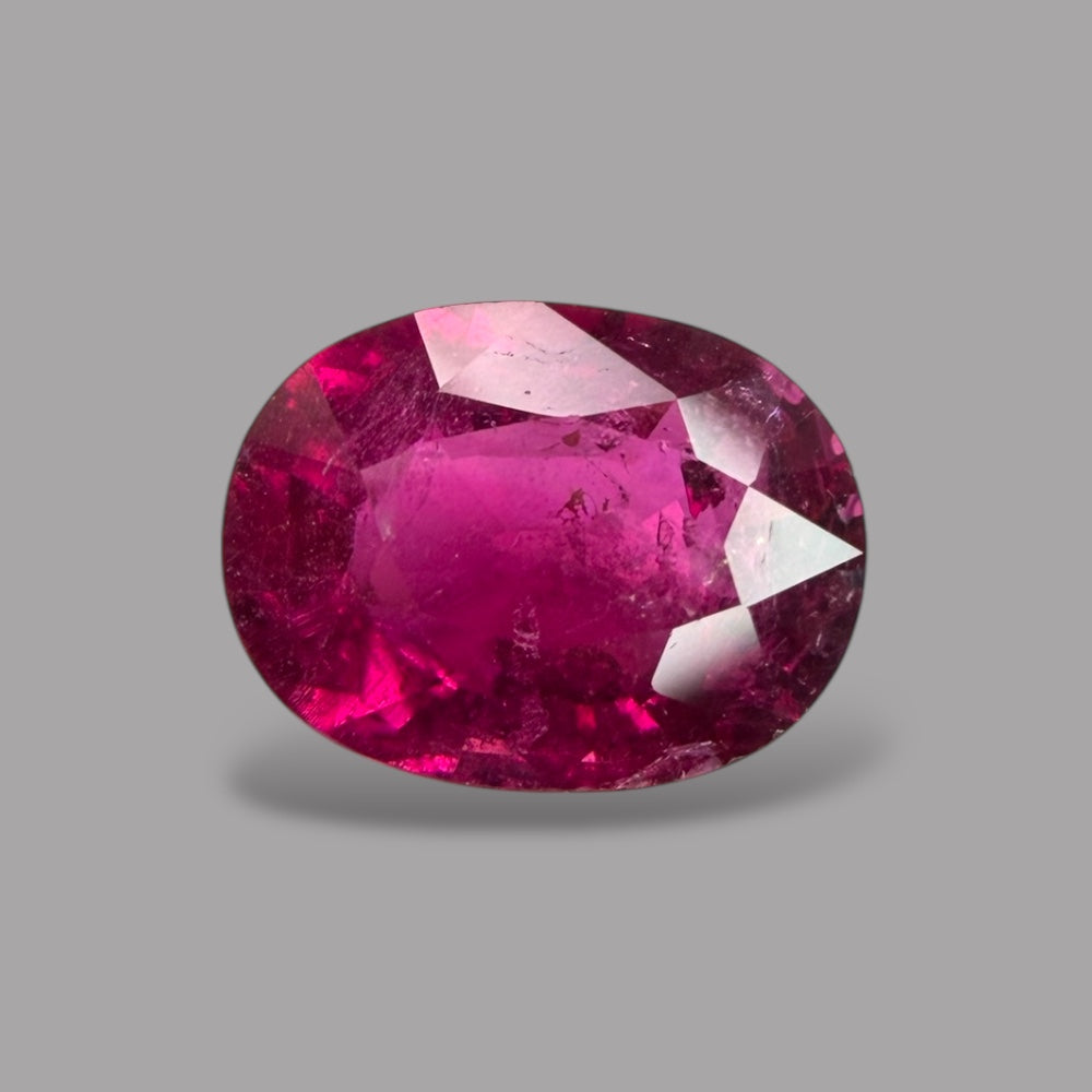 Natural Rubellite Tourmaline Gemstone 2.31 Carats