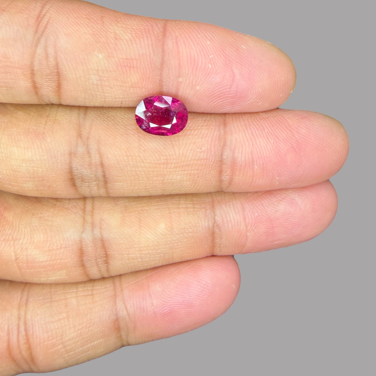 Natural Rubellite Tourmaline Gemstone 2.31 Carats