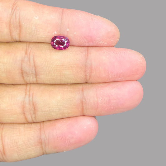 Natural Rubellite Tourmaline Gemstone 1.51 Carats
