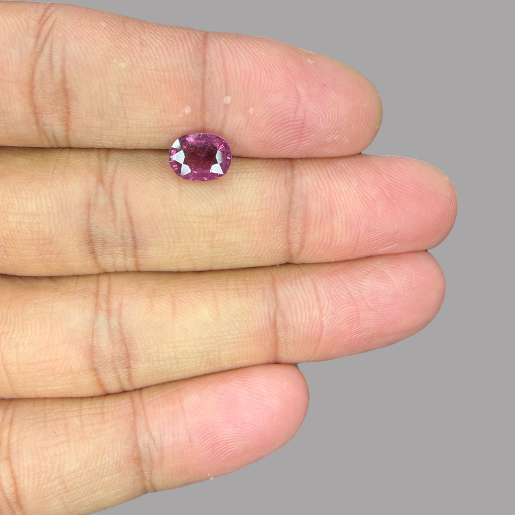 Buy Natural Rubellite Tourmaline Gemstone Online 1.67 Carats