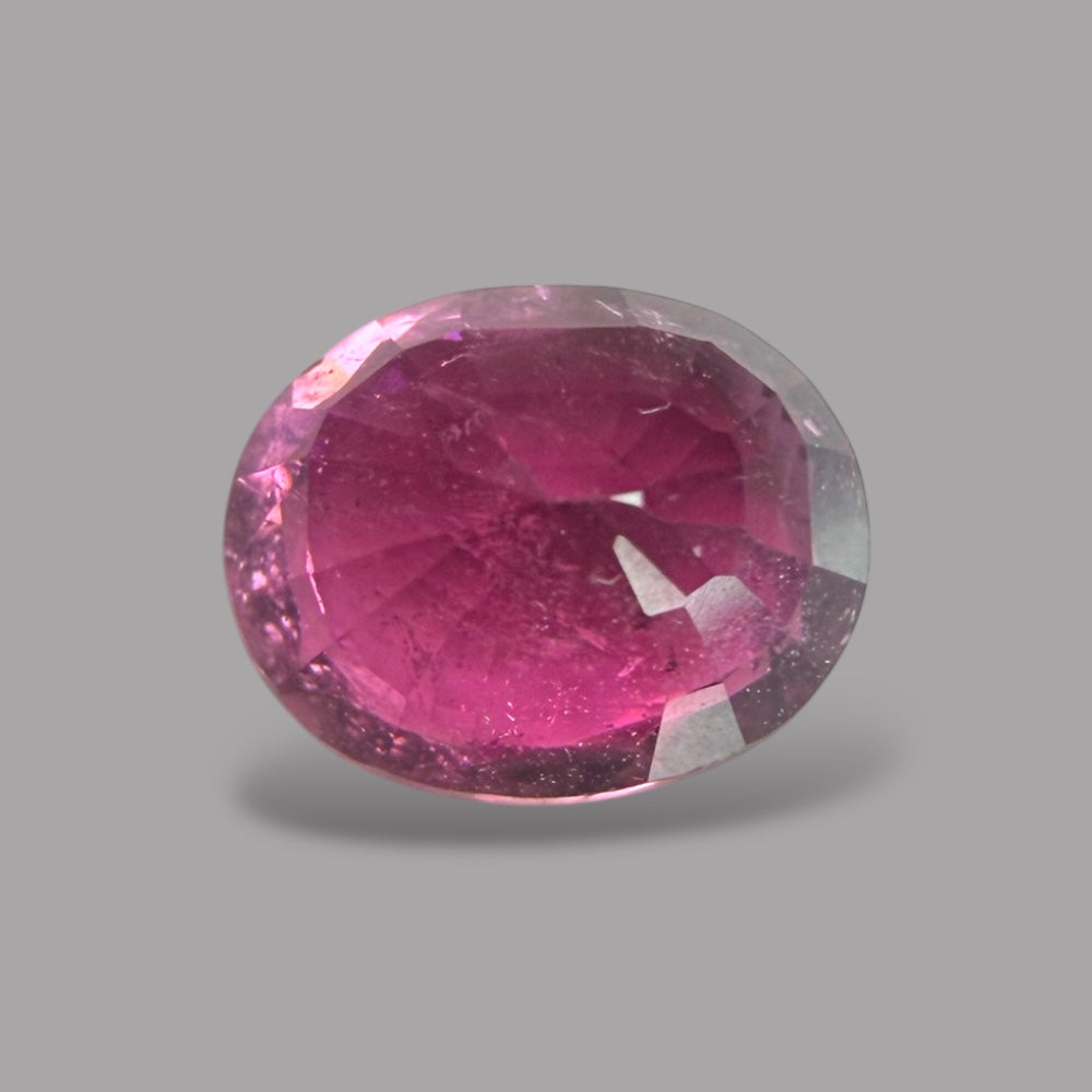 Natural Rubellite Tourmaline  - Oval 1.09 Carats Gemstone