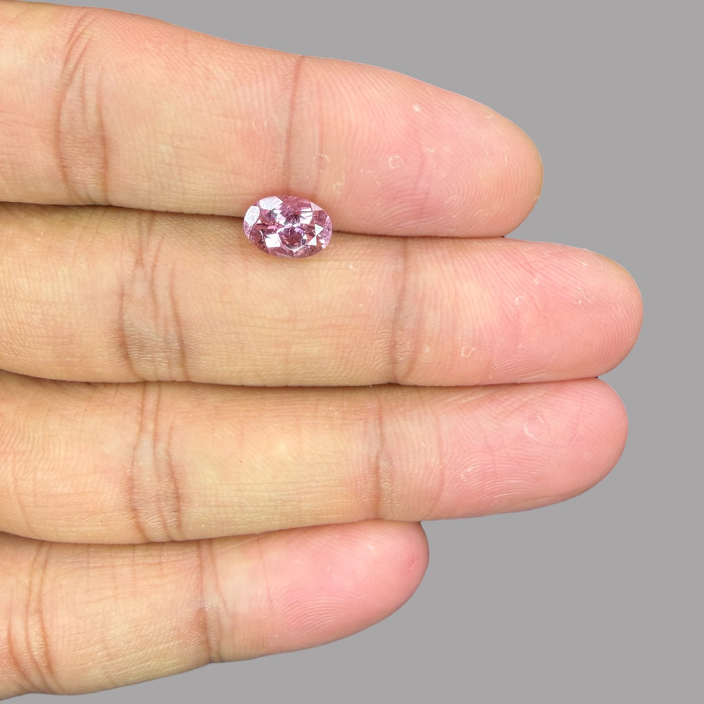 Natural Rubellite Tourmaline 1.48 Carats Gemstone – Oval 8.7x6.1 mm