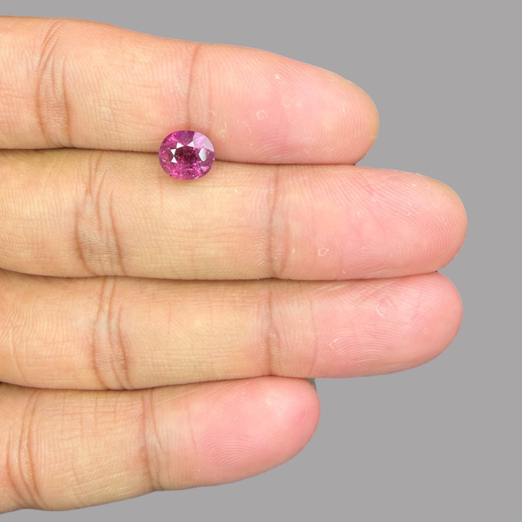 Buy Natural Rubellite Tourmaline 1.81 Carats Gemstone