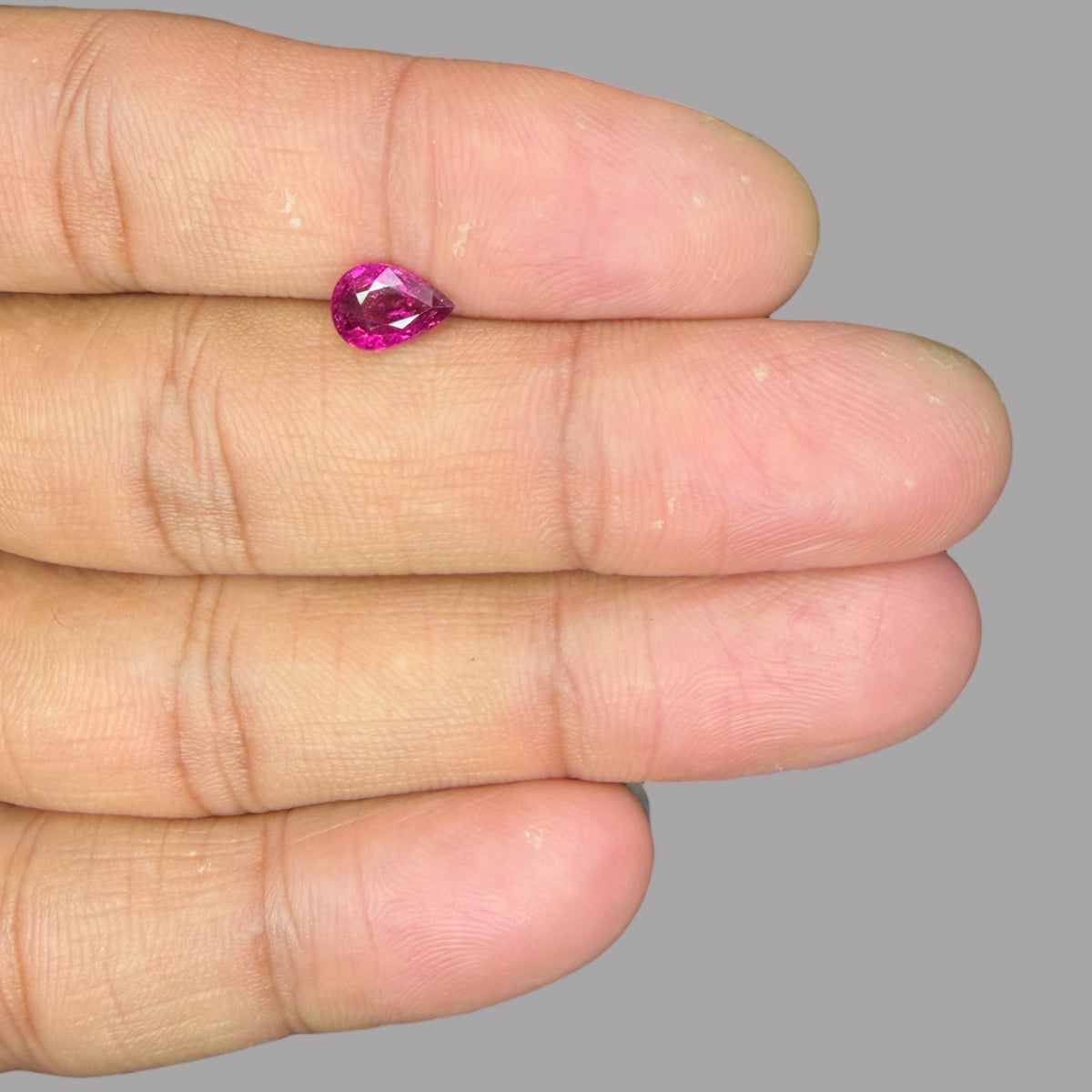 Natural Rubellite Tourmaline 0.83 Carats Gemstone