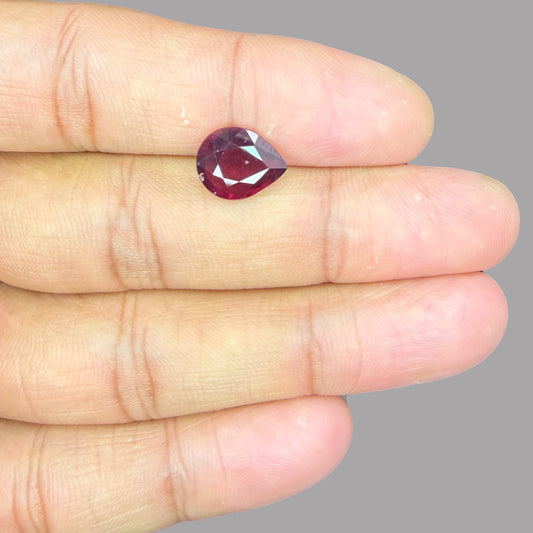 Buy Natural Rubellite Tourmaline 3.74 Carats Gemstone