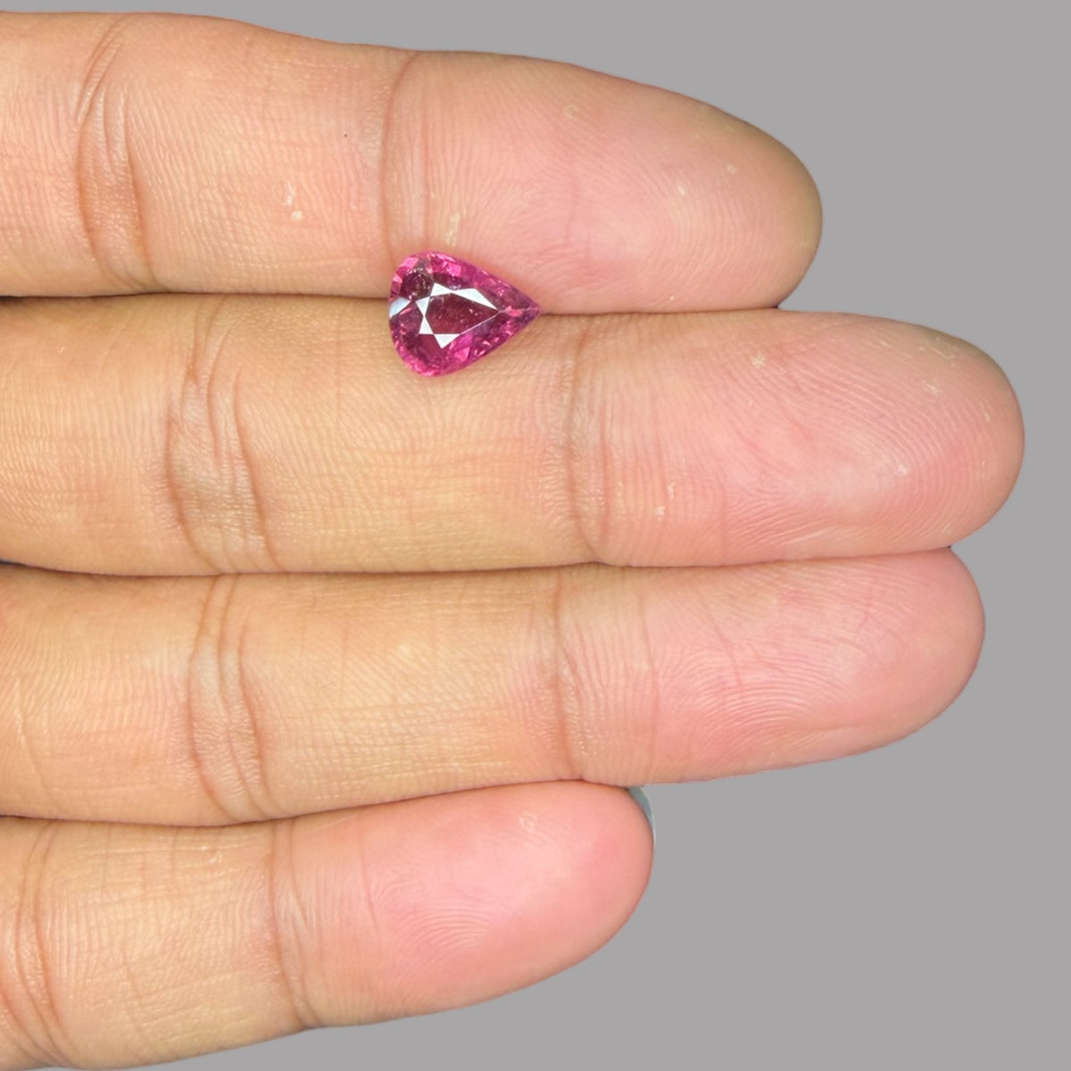 Buy Natural Rubellite Tourmaline 2.07 Carats Gemstone
