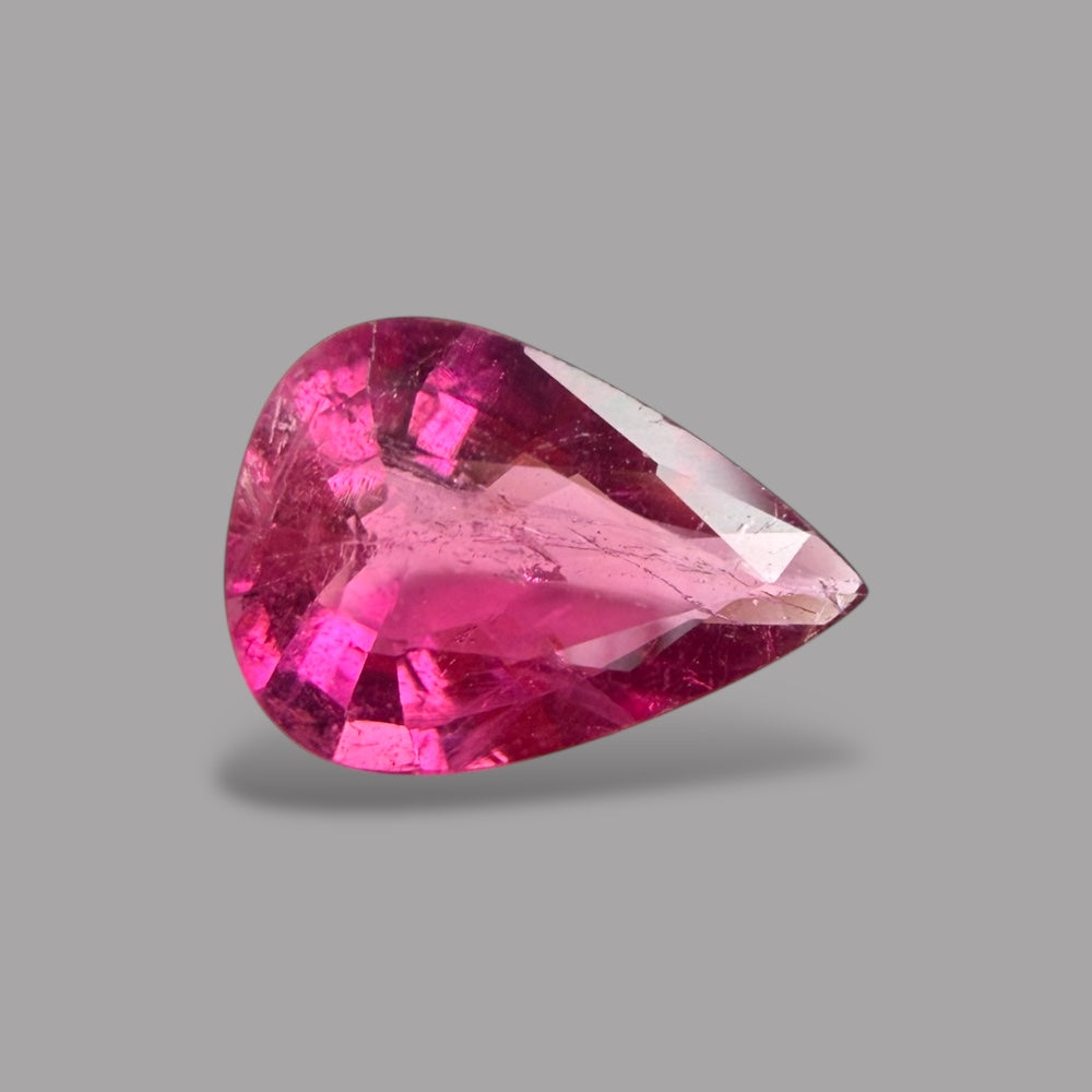 Buy Natural Rubellite Tourmaline 0.88 Carats Gemstone