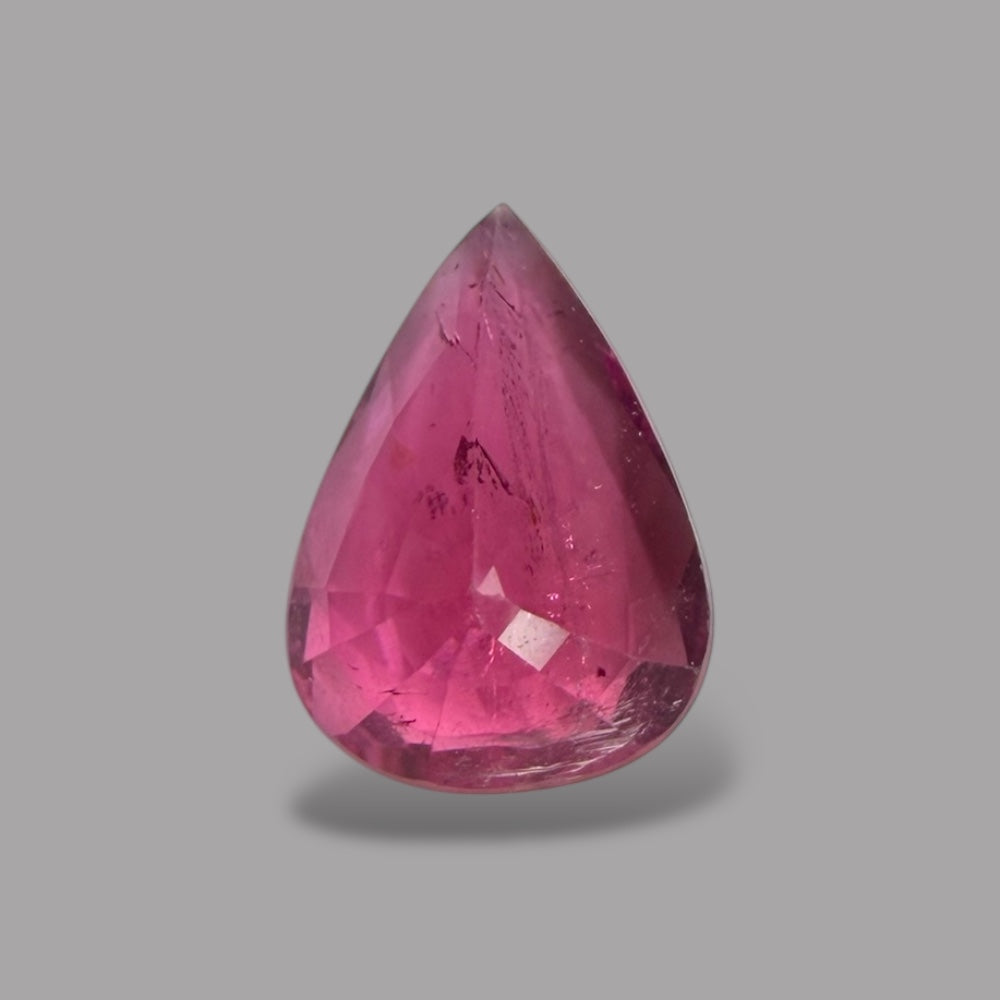 Buy Natural Rubellite Tourmaline 0.88 Carats Gemstone