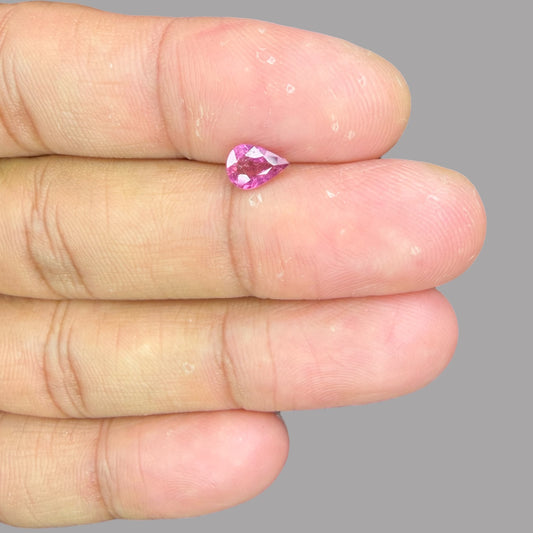 Buy Natural Rubellite Tourmaline 0.61 Carats Gemstone