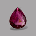 Natural Rubellite Tourmaline 0.59 Carats Gemstone – Pear 6.4x5.2 mm