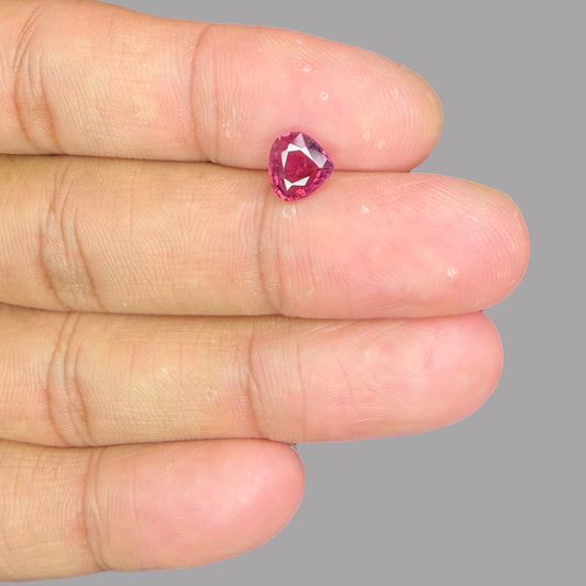 Natural Rubellite Tourmaline 1.23 Carats Gemstone