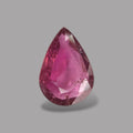 Natural Rubellite Tourmaline 1.29 Carats Gemstone – Pear 9.8x6.7 mm