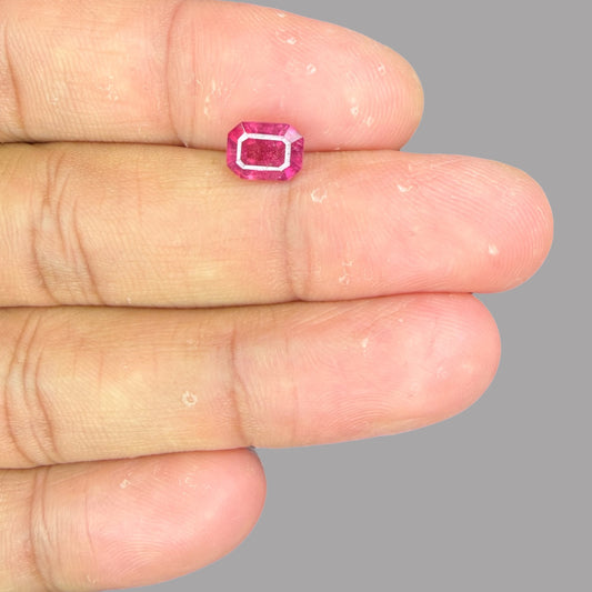 Natural Rubellite Tourmaline Gemstone 1.61 Carats