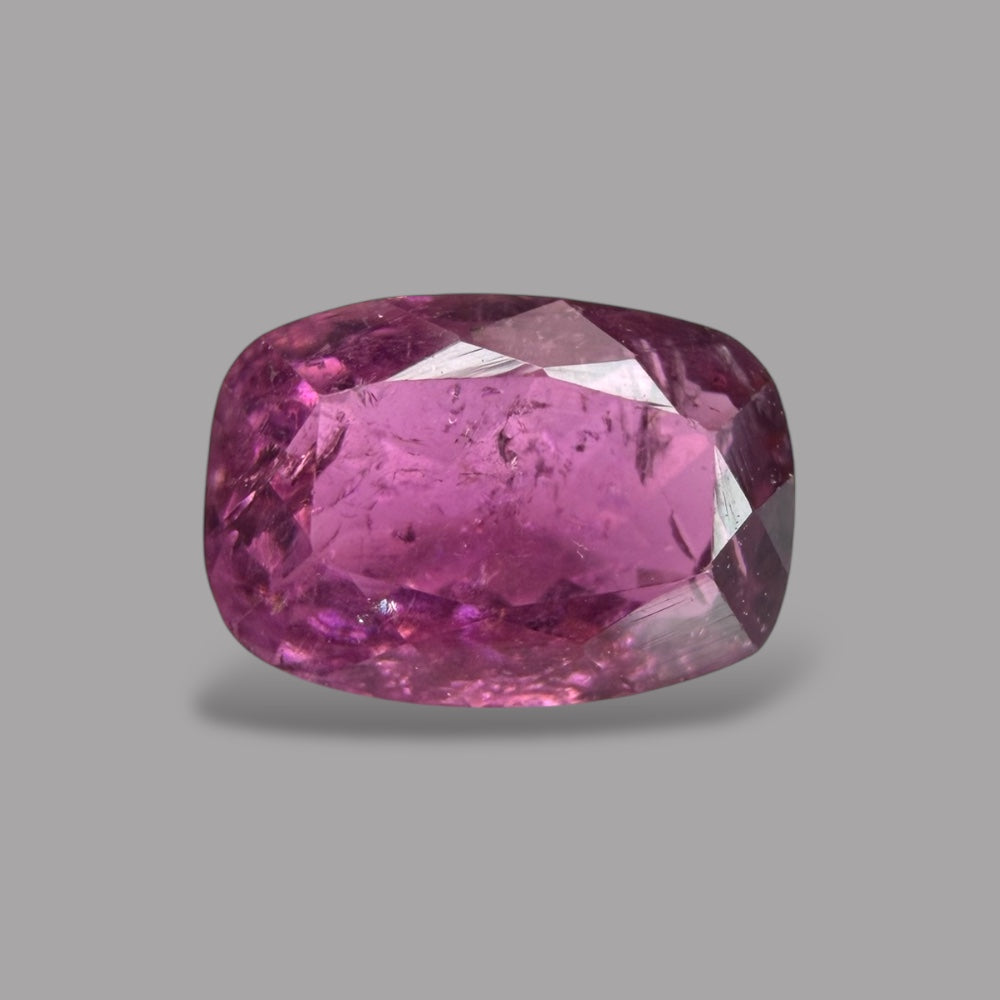 Natural Rubellite Tourmaline 1.46 Carats Gemstone – Cushion 8.2x5.7 mm