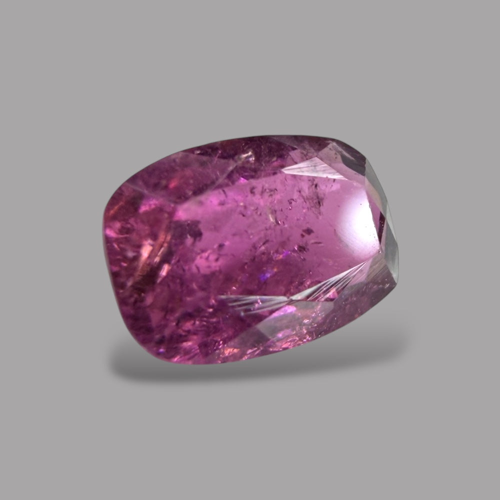 Natural Rubellite Tourmaline 1.46 Carats Gemstone – Cushion 8.2x5.7 mm