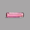 Natural Rubellite Tourmaline Gemstone 1.62 Carats – Emerald Cut 15.5x4.4 mm