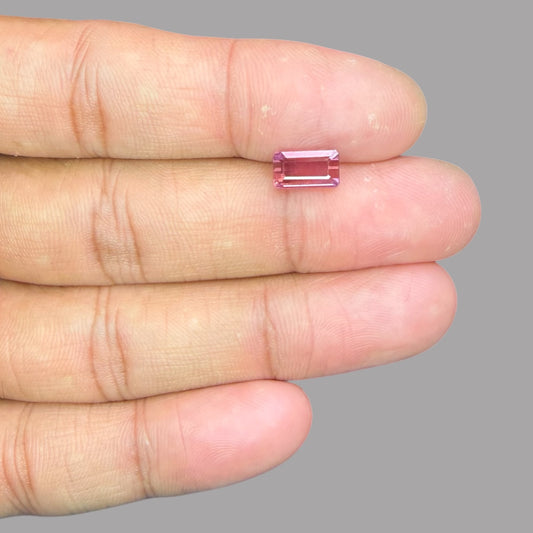 Natural Rubellite Tourmaline Gemstone 1.88 Carats
