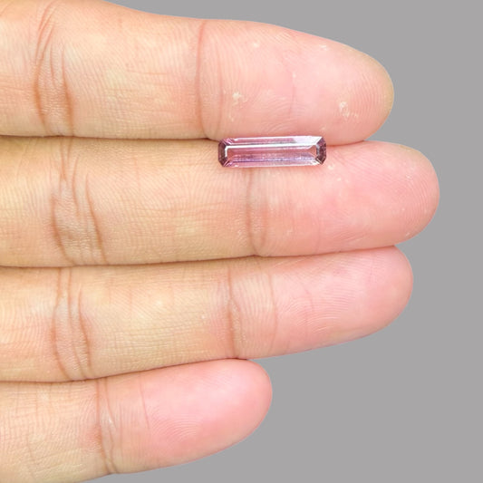 Natural Rubellite Tourmaline Gemstone 1.67 Carats