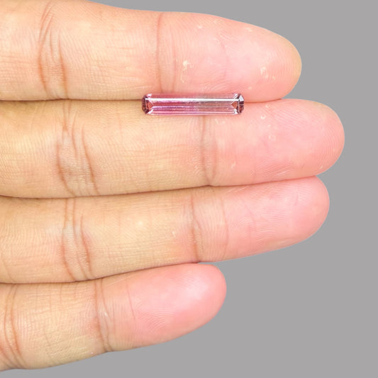 Natural Rubellite Tourmaline Gemstone 2.19 Carats